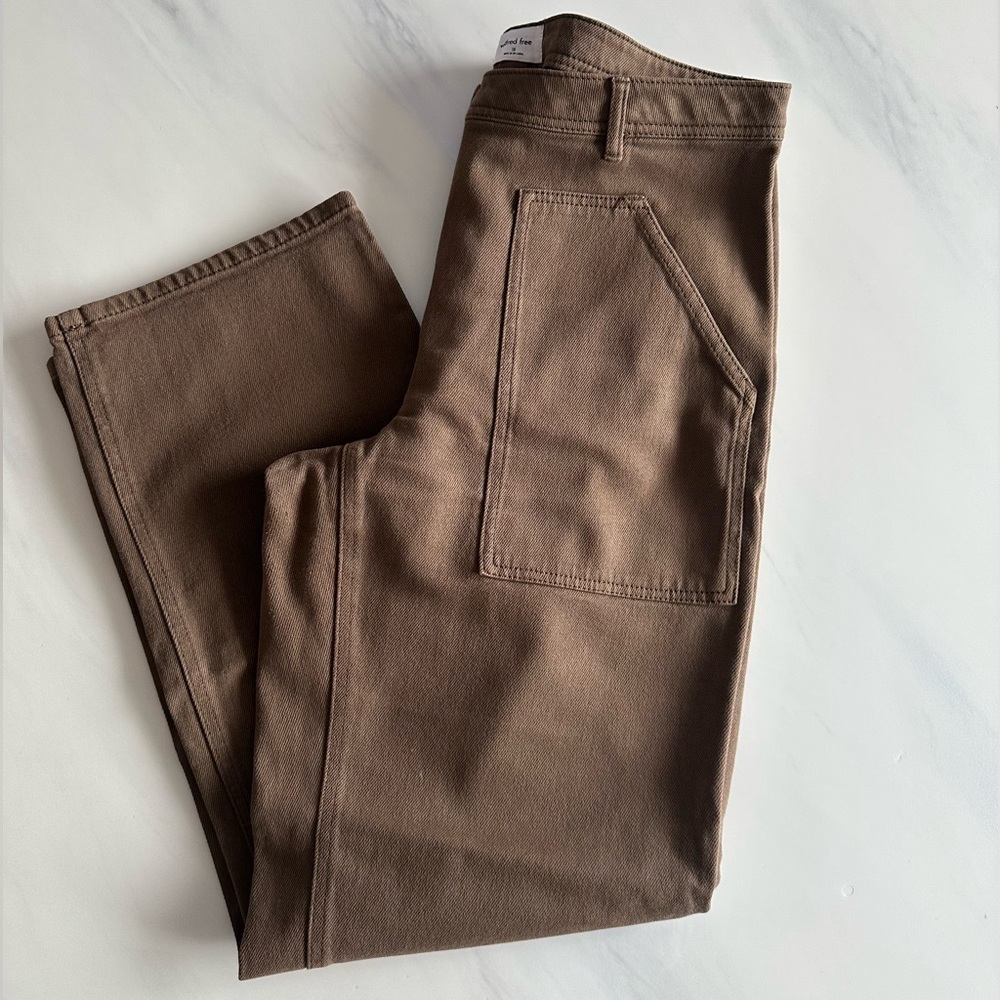 Wilfred - Modern Utility Pant - Gd Rustical Brown - size 10